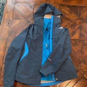 North face 2-in-1 jacket